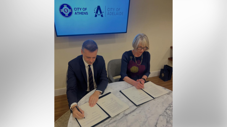 Adelaide and Athens officially sign landmark Sister City agreement