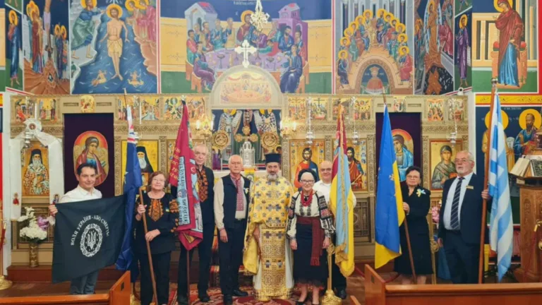 Sydney’s Greek Orthodox community unites with Ukrainians to honour Holodomor victims