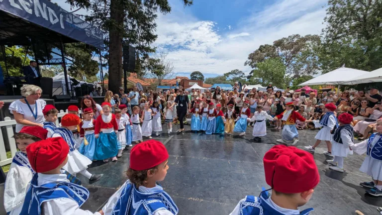 Sunshine and spirit: OXI Day takes centre stage at Oakleigh Glendi