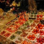 Christmas shop wares