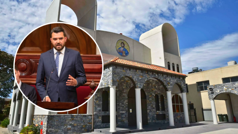 Liberal MP Evan Mulholland raises alarm in Parliament over threat to Coburg Orthodox church