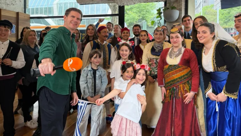 Hellenic spirit on national TV as Melbourne community joins ‘Sunrise’ broadcast