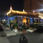 Greek Xmas house