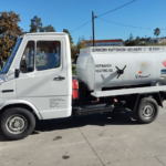 Heating oil truck