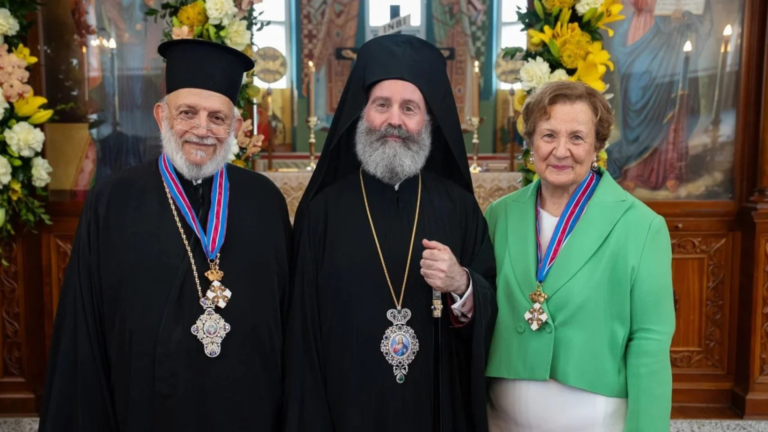 St Spyridon Parish marks 50 years of ministry by Fr Steven Scoutas and his Presvytera