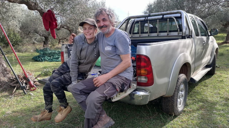 How Scarlett Athanasia found herself in the olive groves of Laconia