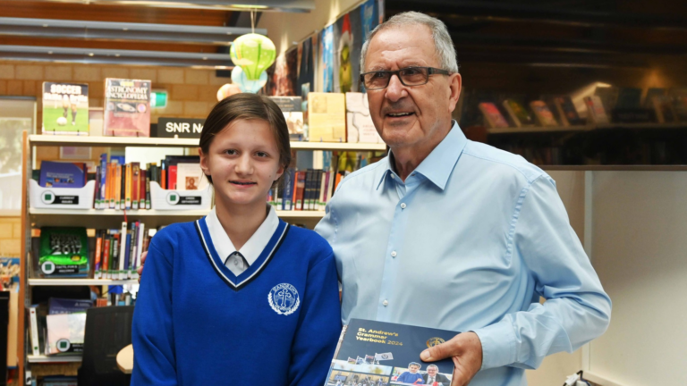 Professor Anastasios Tamis inspires future leaders at St Andrew’s Grammar in WA