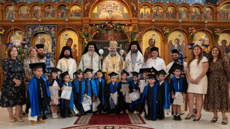 St Nicholas Parish hosts graduation for Greek Welfare Centre’s early childhood groups