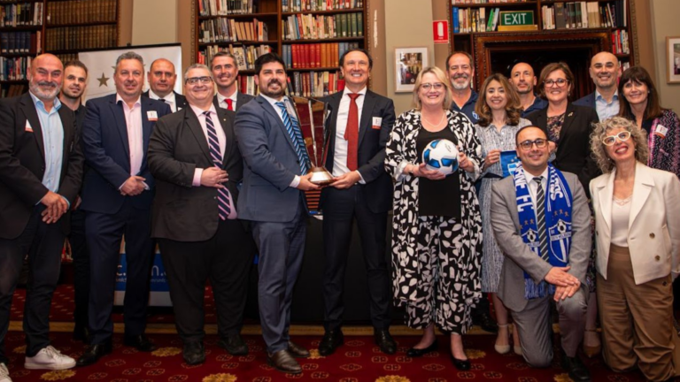 South Melbourne FC honoured at Victorian Parliament after AUS Championship triumph