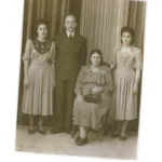 MARIA, UNCLE GEORGE (Papou’s brother), ELENI (our Grandmother), Aunt ROSIE
