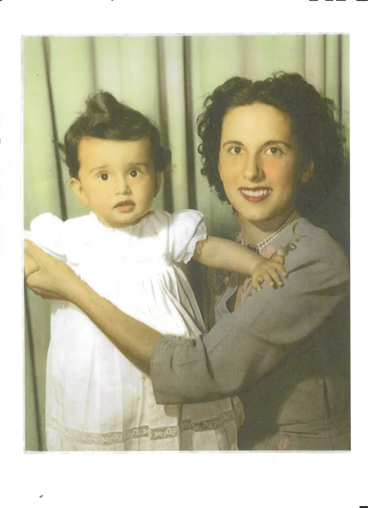 MARIA with baby FLORENCE