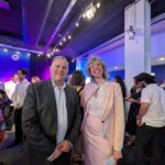 Mayor Jim Grivas and Nina Taylor MP