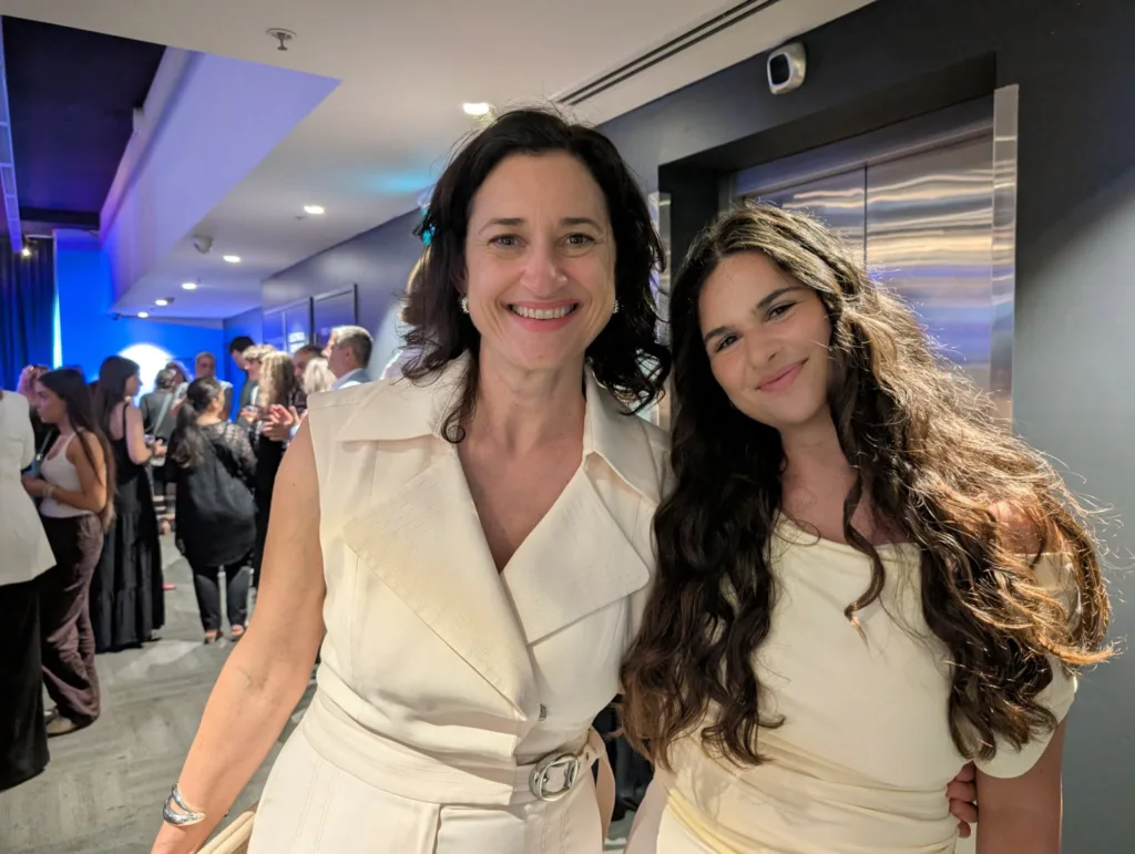 POTENTIAL HERO PHOTO GCM Principal Maria Bakalidou with her daughter Aphrodite