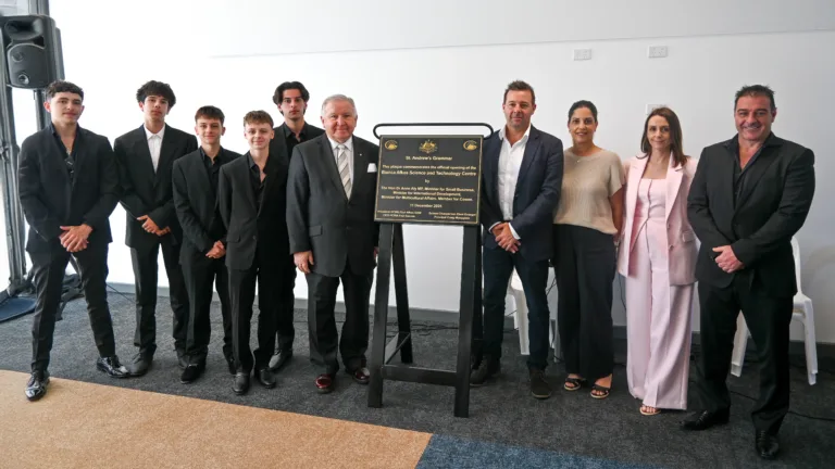 St. Andrew’s Grammar unveils the Bianca Afkos Science and Technology Centre
