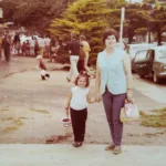 aunt with me as little girl