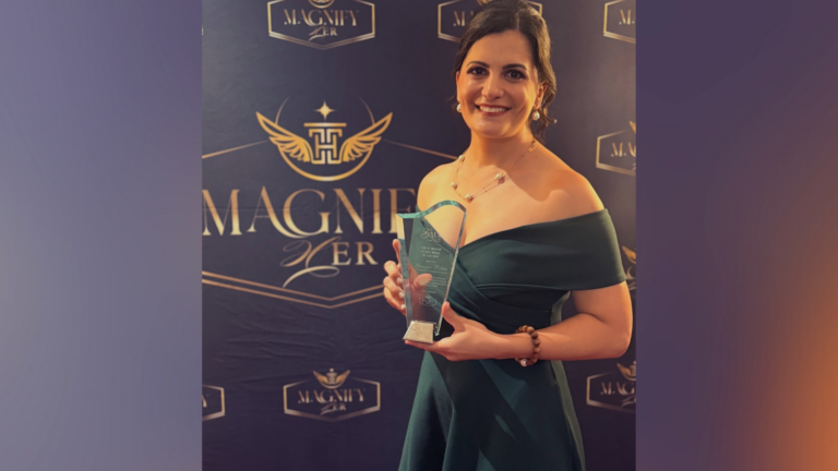 Georgia Politis wins 2025 Magnify Her NT Mentor & Role Model Award