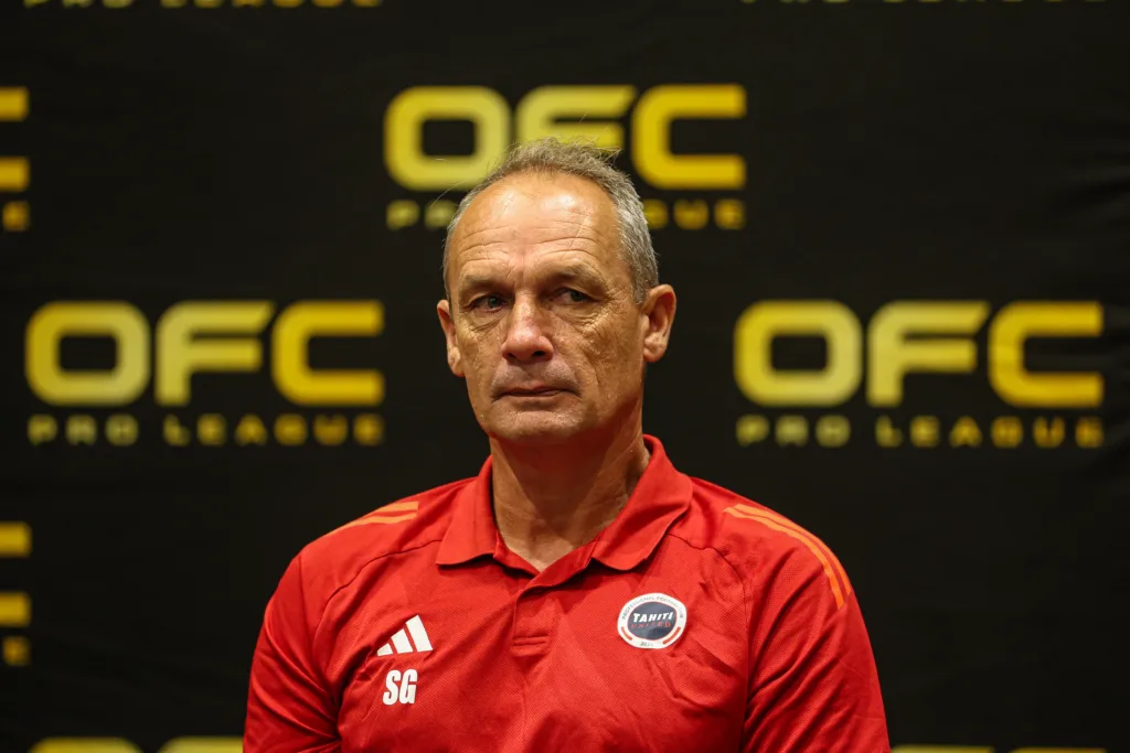 Samuel Garcia - Tahiti United. OFC Pro League Press Conference, Crowne Plaza Hotel Auckland, Friday 16 January 2026. Photo: Shane Wenzlick / www.phototek.nz