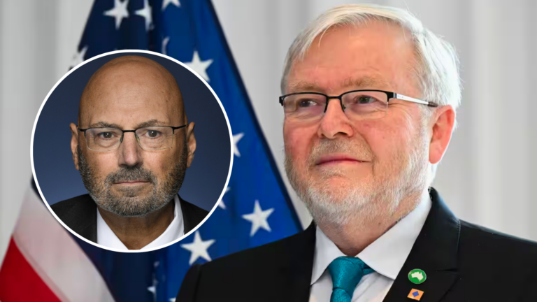 Arthur Sinodinos praises Kevin Rudd’s ‘hard working’ term as US Ambassador