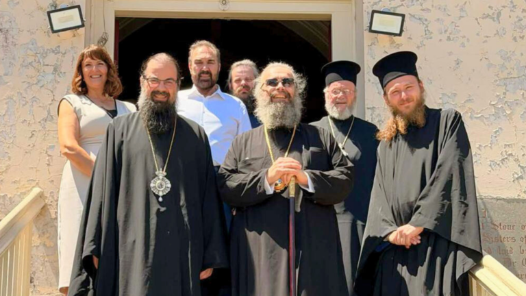 Greek Orthodox Diocese of Chora hosts Metropolitan Eirinaios and Florina Mayor in Australia