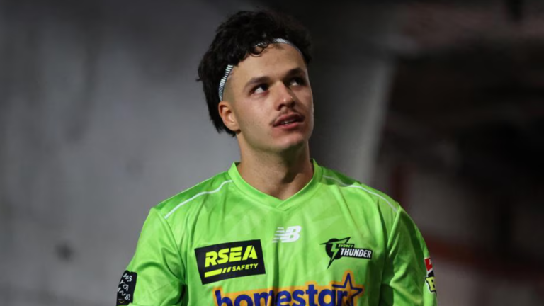 Cricketer Sam Konstas dropped by Sydney Thunder