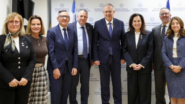 Steve Georganas MP highlights diaspora role in Greece’s development during PADEE talks