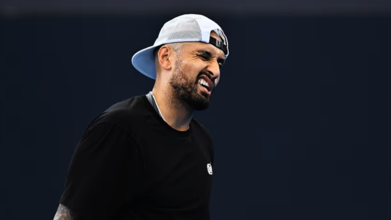 Kyrgios defeated on injury-affected ATP return in Brisbane