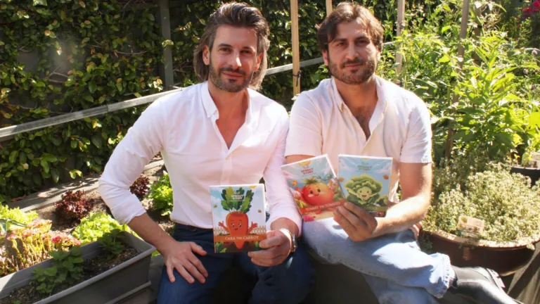 From yiayia’s garden to Australian bookshelves: Anthony Savas and Elias Anargyros launch Australia’s first plantable children’s books