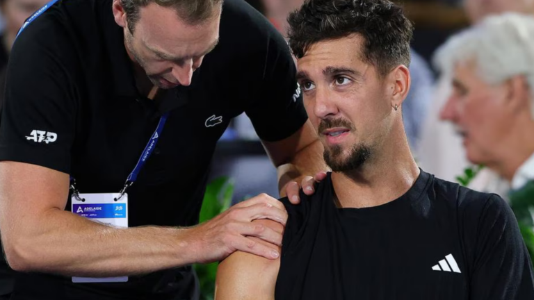 Setback for Thanasi Kokkinakis as shoulder forces Australian Open singles exit