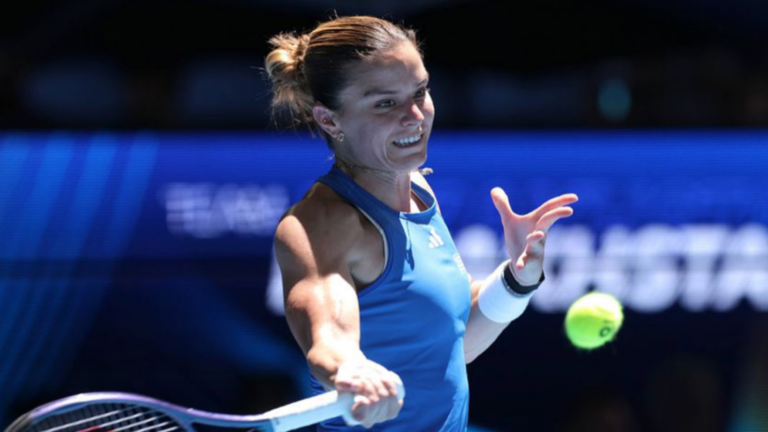 Maria Sakkari knocked out of Australian Open