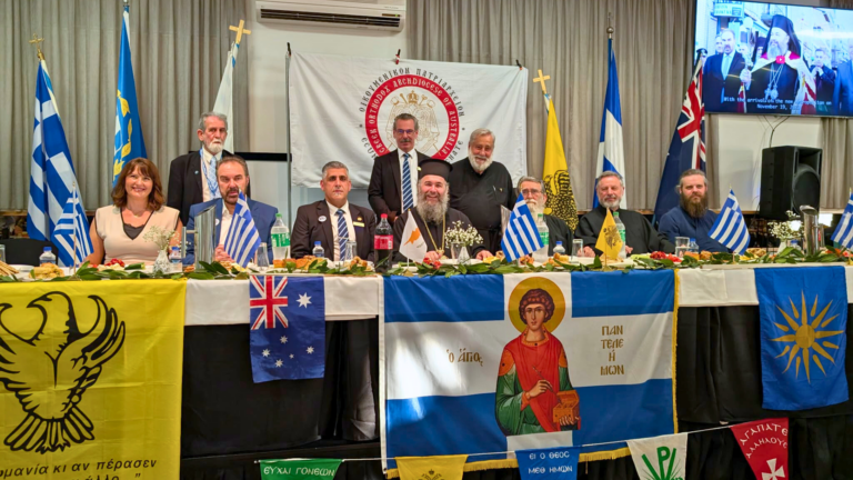 ‘We came out of need’: Florina’s Mayor and Bishop appeal to Melbourne’s diaspora