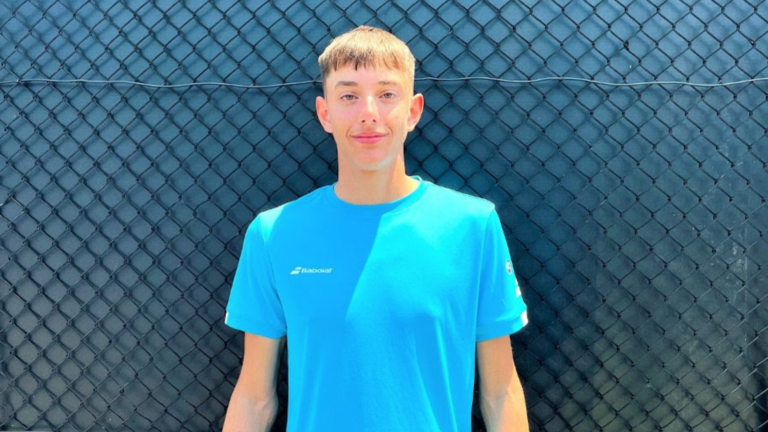 Proud debut for Geladaris as he bows out of Australian Open Juniors