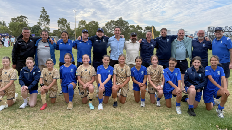 South Melbourne FC host Sydney Olympic youth women for gala day in Melbourne