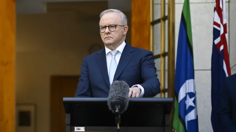 Albanese unveils tough new hate laws and national day of mourning after Bondi attack