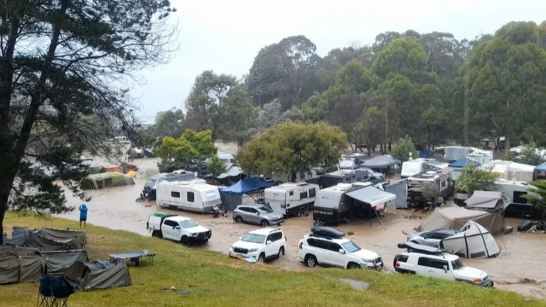 Communities begin clean-up after extreme flooding along Victoria’s Great Ocean Road