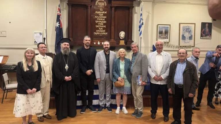 Pan-Macedonian Association of Melbourne hosts Florina delegation during Australia visit