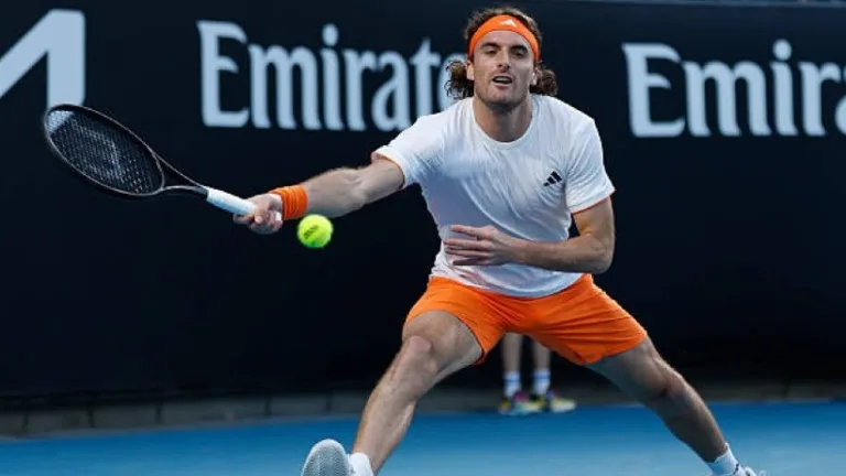 Tsitsipas edged out by Machac in four-set Australian Open battle