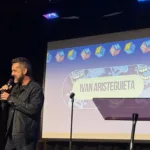 Ivan Aristeguieta entertained with his observational humor