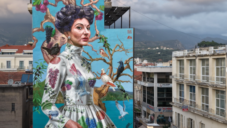 Kalamata mural of Maria Callas wins 2025 street art cities best mural award