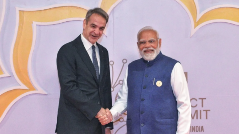 Mitsotakis looks to expand Greece-India cooperation at AI summit