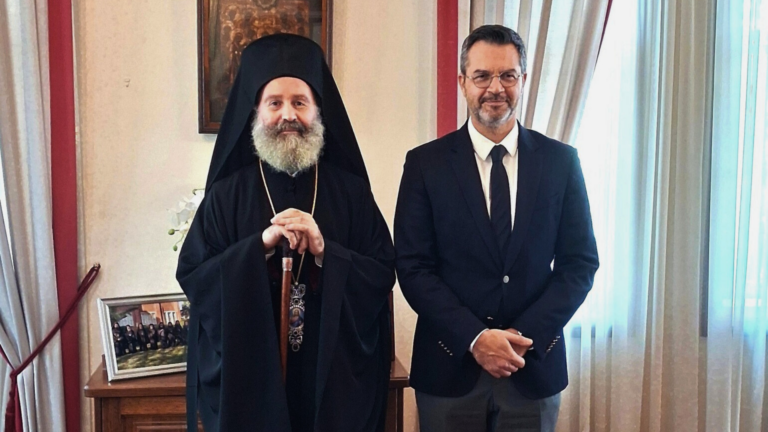 Constructive talks held between Sydney’s Greek Consul General and Archbishop Makarios