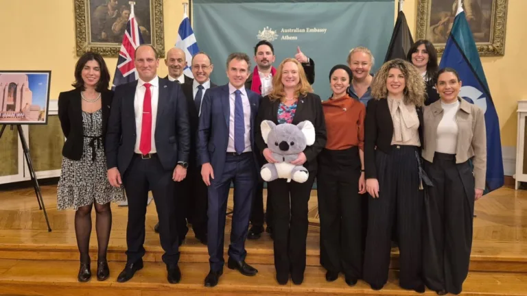 Australia–Greece ties on show at landmark Australia Day event in Athens