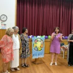 Eva Karpetis, Voula Psaroudis, Maro Kalifatidis, President Nola Radiotis and Dr. Helen Kalaboukas