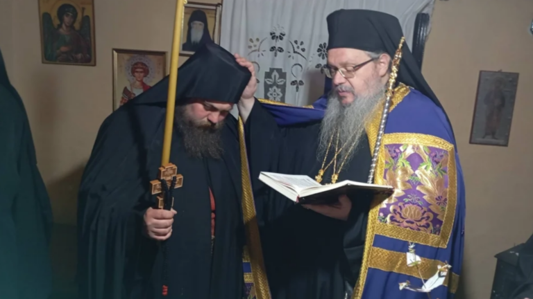 First monastic tonsure in 110 years held at Tyrnavos monastery