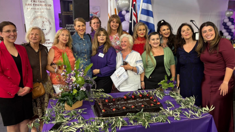 Historic IWD event unites 18 Greek and Cypriot women’s organisations in Melbourne