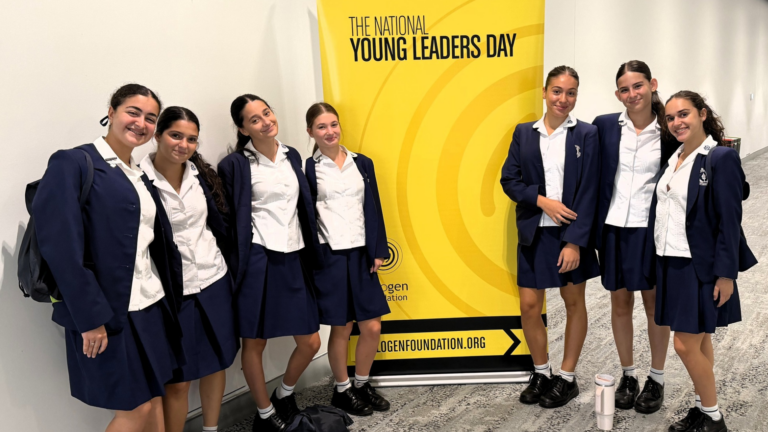 St Spyridon College students attend National Young Leaders Day