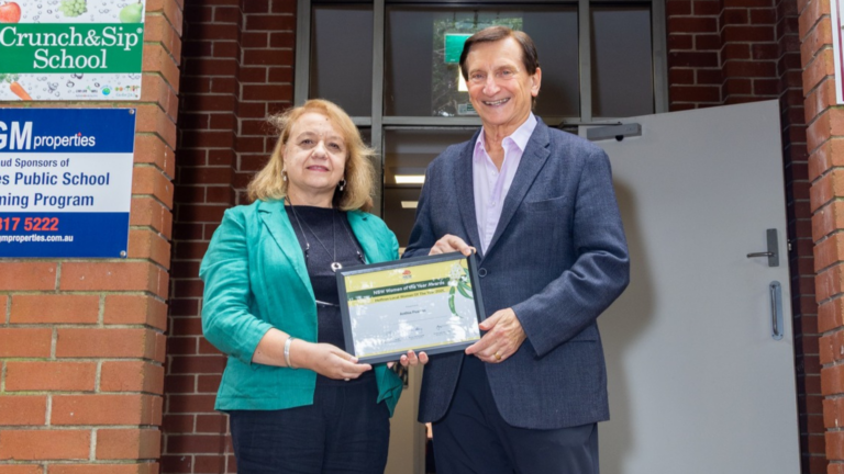 Eastlakes Public School Principal Anthia Psarras named Heffron Woman of the Year