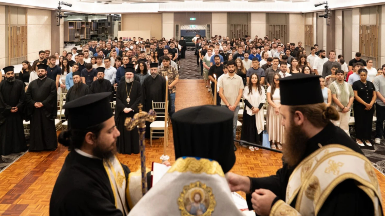 Sydney Orthodox youth gather for blessing and message of hope from Archbishop