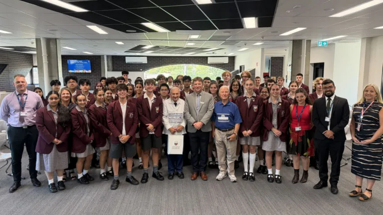 Parthenon Marbles advocate inspires Oakleigh Grammar’s Year 12 students