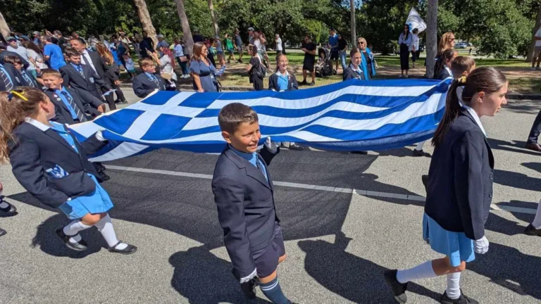 Greek National Day Parade returns to Melbourne’s Shrine precinct for second year