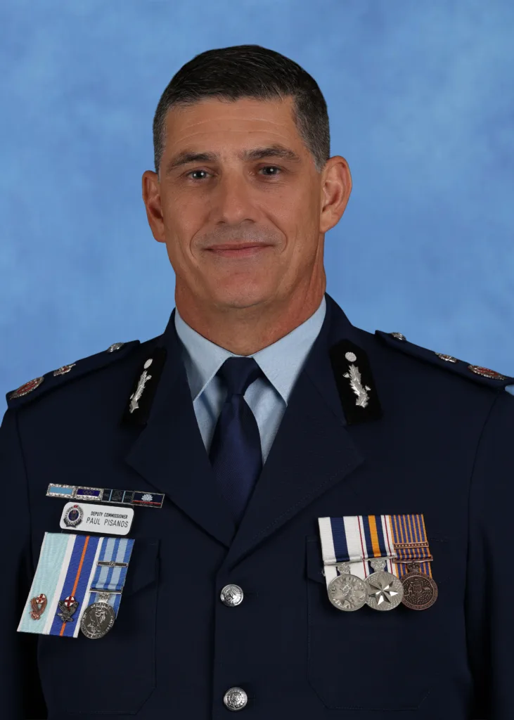 NSW Police Deputy Commissioner Paul Pisanos